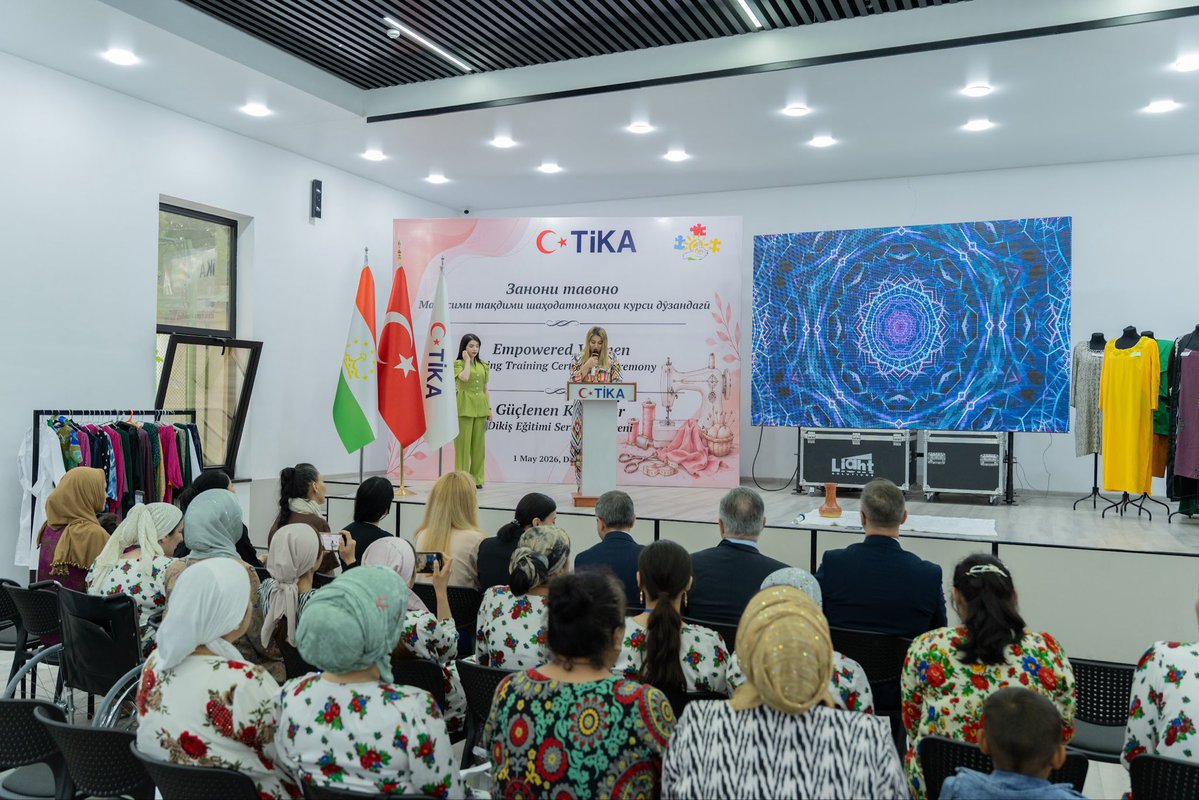 TiKA in Tajikistan tweet media