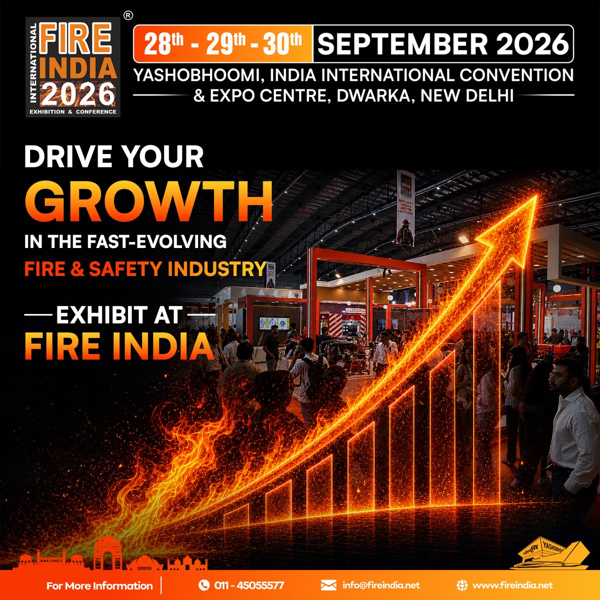 FireIndia's tweet photo. Be part of a powerful platform where the fire &amp; safety industry comes together to connect, collaborate, and grow.

Book : https://t.co/Lglk70gzQS

📅 28–30 September 2026
📍 Yashobhoomi (India International Convention &amp; Expo Centre – IICC)

#FireExpo #FireIndia2026 #fireindia https://t.co/W43RiKnn15