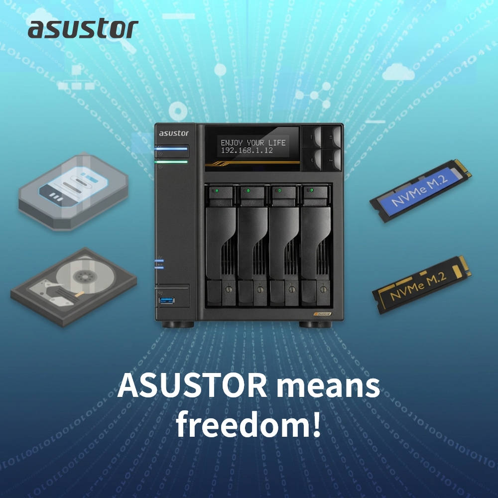 ASUSTOR tweet media