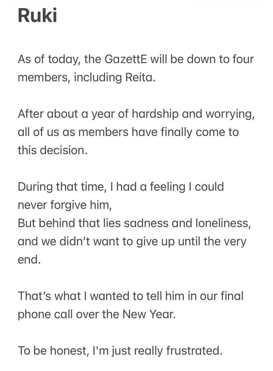 GazeTickTrans's tweet photo. Ruki part 1 
@RUKItheGazettE https://t.co/n45YaDAT5A
