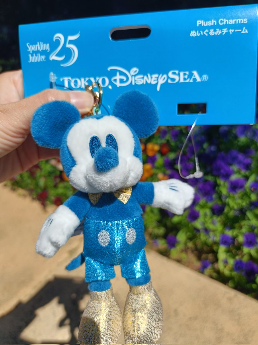 s2haruka613's tweet photo. 【交換】
ディズニーシー25周年
ぬいぐるみチャーム
ジュビリーブルー

【譲】ミッキー

【求】ミニー

本日TDSにいます。
ミニーと交換していただけるミキオタさんおりましたらよろしくお願いします！ https://t.co/cBcfHq9zTS