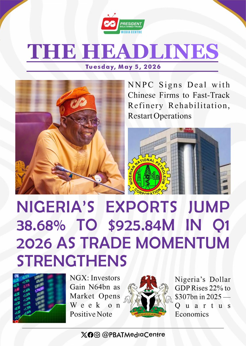 President Bola Ahmed Tinubu Media Centre tweet media