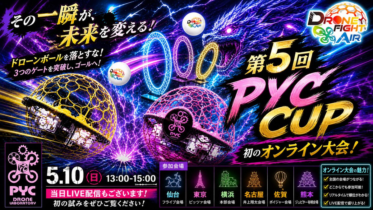 ドローンファイト®️/日本ドローンファイト協会(公式) tweet media