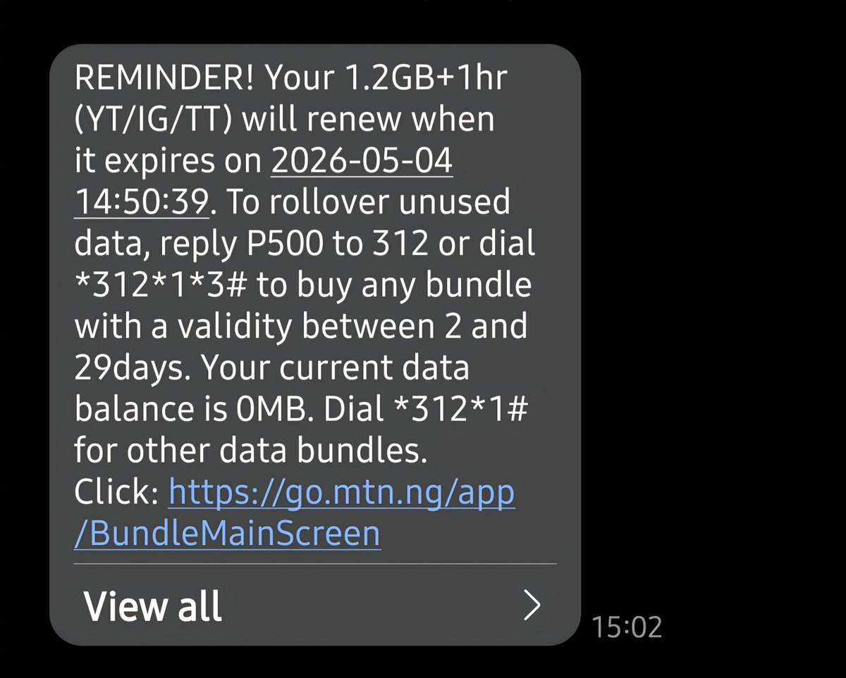 basmarch19's tweet photo. @MTN180 There was never a time i bought data and asked to be renewed. Ur IRRESPONSIBLE and FRAUDULENT copy has come up with another act of FRAUD because I refused to buy data becos of pegging of my data @fccpcnigeria @NgComCommission https://t.co/edQ4NiPgyK