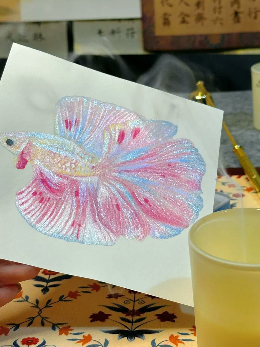 MatadorTest's tweet photo. "Dive into brushstrokes that whisper stories—this gallery’s latest exhibit blends watercolor softness with bold mixed media, turning emotion into visible magic.  #ArtVibe #CreativeEscape" https://t.co/SZ1MwIvH4j