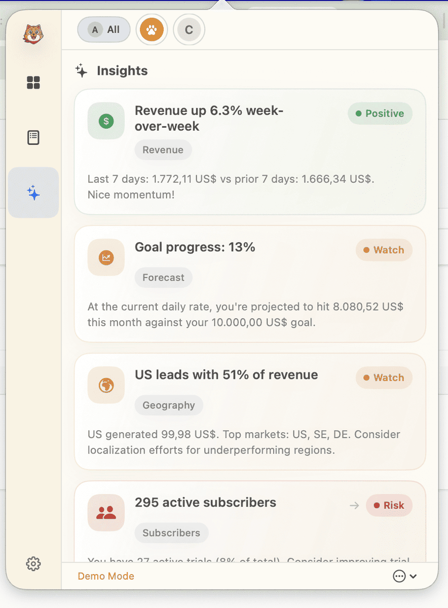 TimBroddin's tweet photo. @RevenueCat Which is weird, because I thought it scratched an itch a lot of indie devs would share. It hit #7 on Product Hunt with 132 upvotes. And then nothing. No sales, barely any downloads.
I genuinely don't know what I got wrong. I still think it's a good app. I use it daily. https://t.co/Mso0mSAdWP
