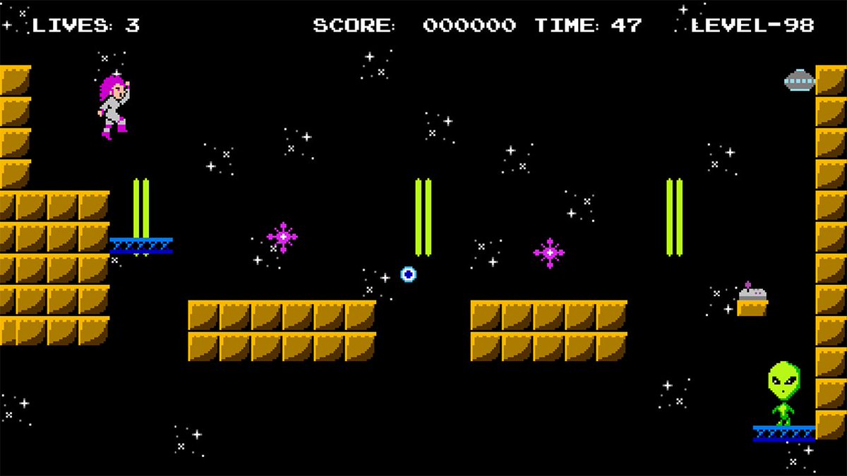 UltDolRev's tweet image. Mission Start!

Gotta be precise for that last jump!

#SpaceHunted #Indiegamedev