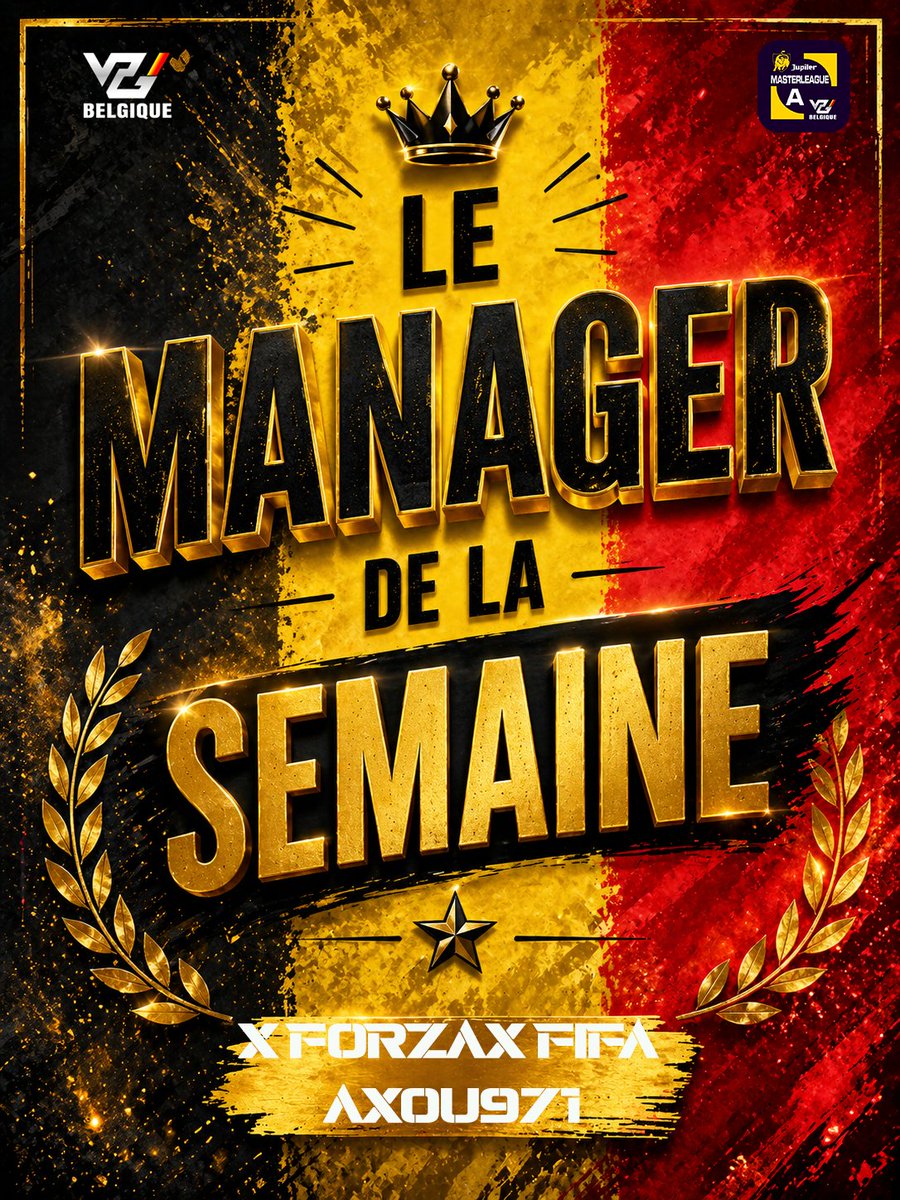 belgique_vpg's tweet photo. 🇧🇪⚽️TOTW S  3 félicitations aux joueurs présents sur l'équipe de la semaine  et au manager de la semaine 🇧🇪 https://t.co/kfSPO0GkdI