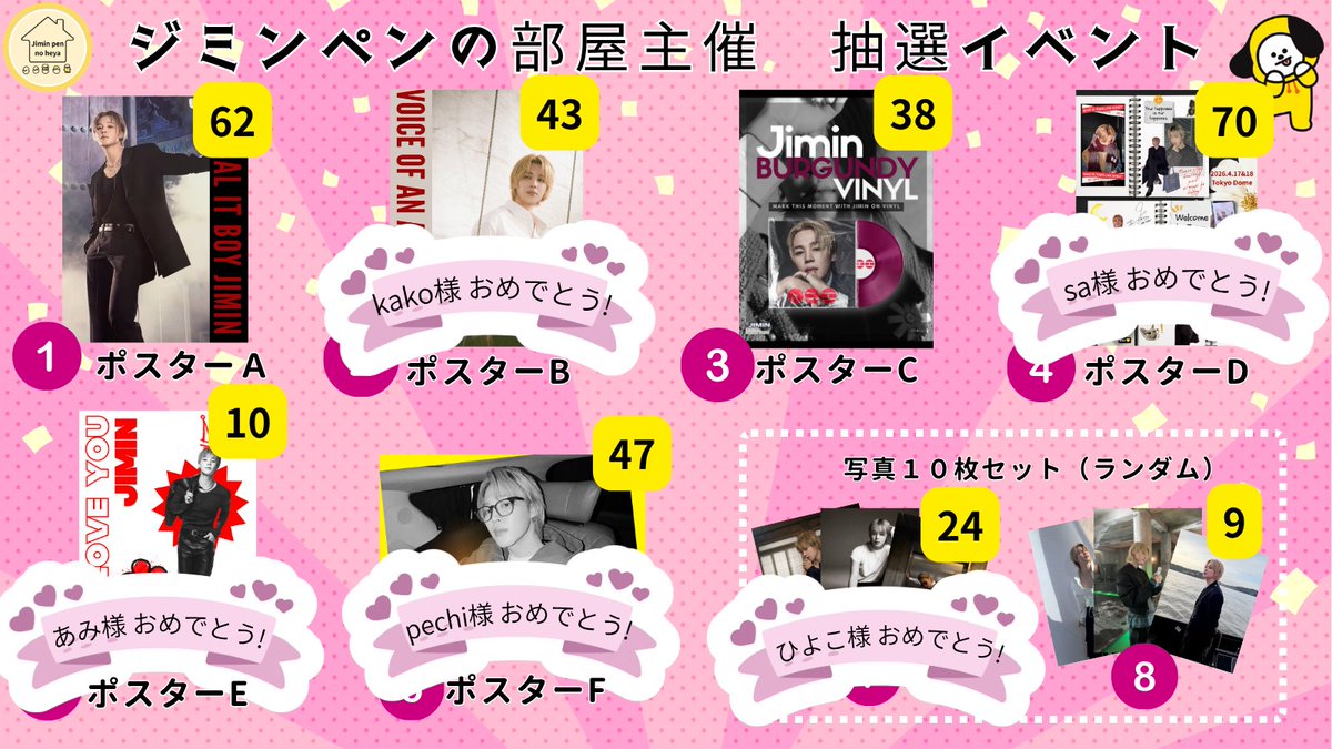 FanAccount-ジミンペンの部屋 tweet media