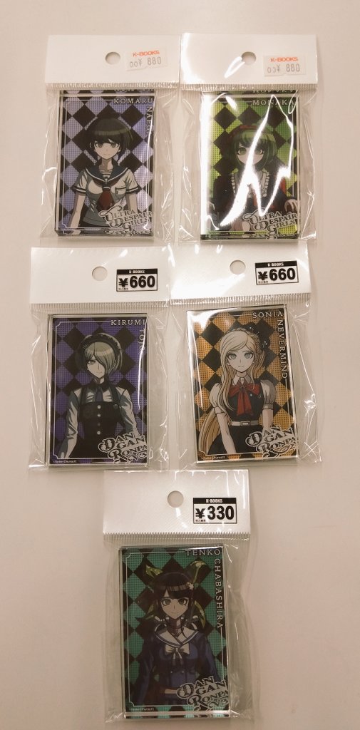 入荷情報】 ダンガンロンパ 15周年記念展 アクリルブロック アクリル