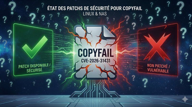 ITConnect_fr's tweet image. 🧐  Faille CopyFail sur Linux : les patchs de sécurité sont-ils disponibles ?

Retrouvez mon récap' 👇  
- it-connect.fr/copyfail-sur-l…

#linux #infosec #patch