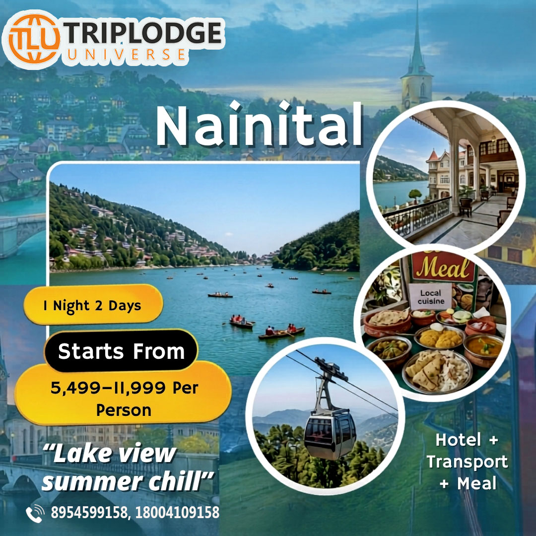 TriplodgeU93650's tweet image. . Simple vibe
“Nainital ki thandi hawa aur Naini Lake ka sukoon 💙🌿
Bas yahi chahiye tha life se.”
2. Aesthetic
“Mountains, mist &amp;amp; Nainital vibes 🌄✨
This place feels like peace.”
#Nainital #Uttarakhand #TravelIndia #NatureVibes #MountainLife #Wanderlust #IncredibleIndia