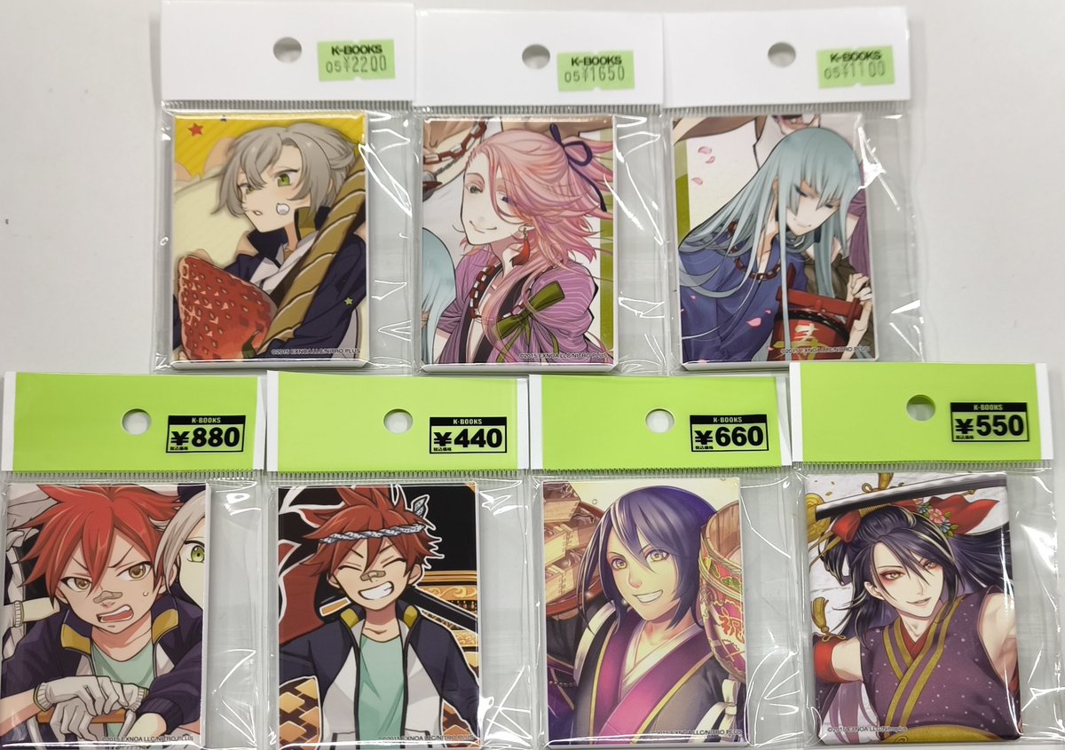 入荷情報】 刀剣乱舞 とうらぶ 絵巻スクエア缶バッジコレクション 蛍丸