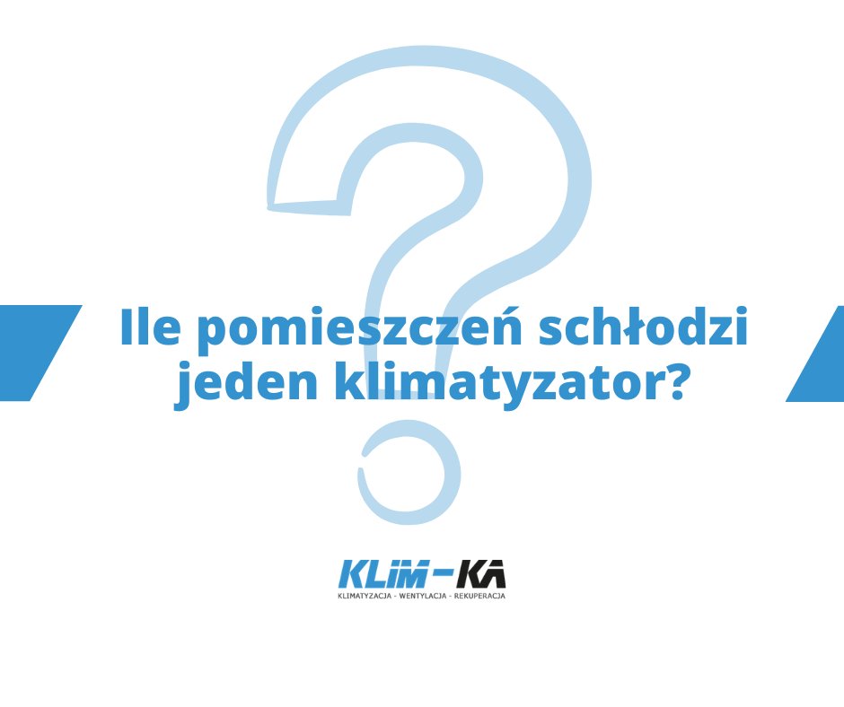 KlimPl's tweet photo. Często słyszymy pytanie - "Ile pomieszczeń schłodzi jeden klimatyzator?" 🤔  Klimatyzator powinien być dopasowany swoją mocą do pomieszczenia, w którym pracuje. Aby chłodzenie było efektywne, powinna przypadać jedna jednostka wewnętrzna na jedno pomieszczenie. 🌬️❄️ https://t.co/ltmgvJLR1H