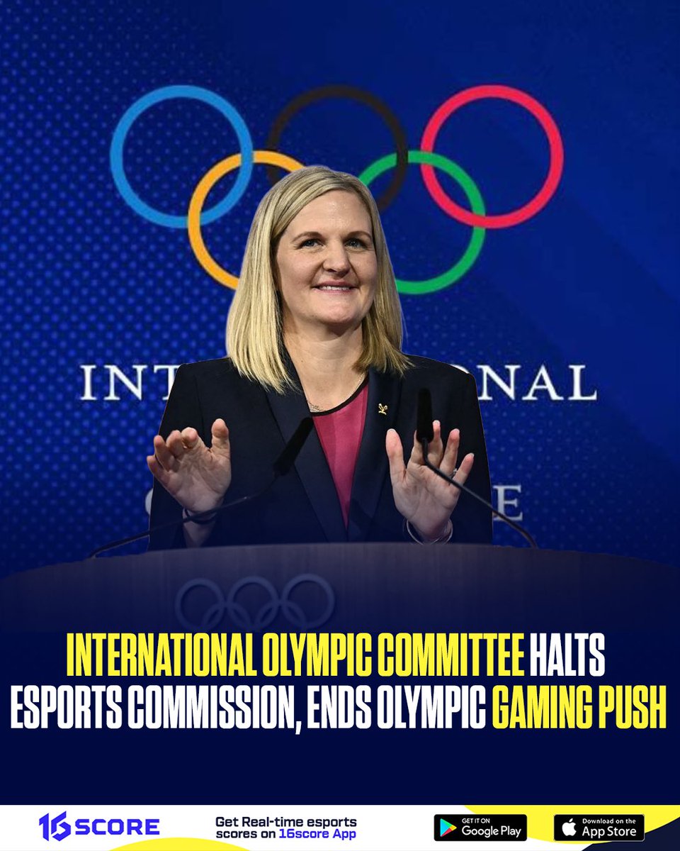 16scoreofficial's tweet image. IOC pauses its esports ambitions.

Esports Commission suspended, Saudi deal ended, and Olympic Esports Games plans scrapped under Kirsty Coventry.

Shift back to traditional sports.

Will esports return? 👀

#IOC #Esports #Olympics #GamingNews #BreakingNews