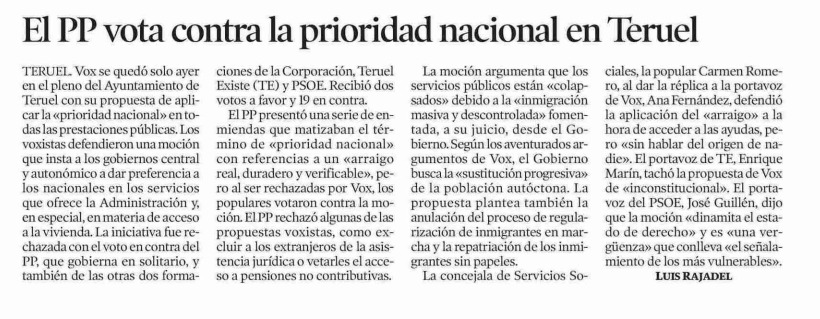 VOX Teruel tweet media