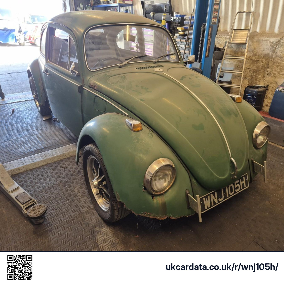 ClassicGermans's tweet image. 1,786 miles a year for 56 years. Someone's cherished this Beetle like a beloved pet. Project car with genuine character and a story to tell. Auction ending soon, WNJ105H.

ukcardata.co.uk/r/wnj105h/

#Volkswagen #classiccars