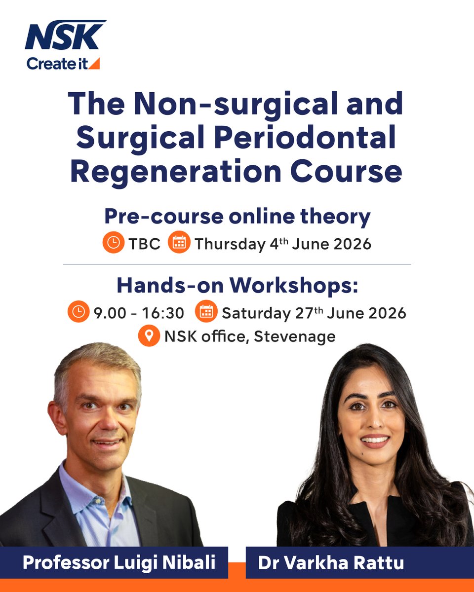NSK UK Dental tweet media