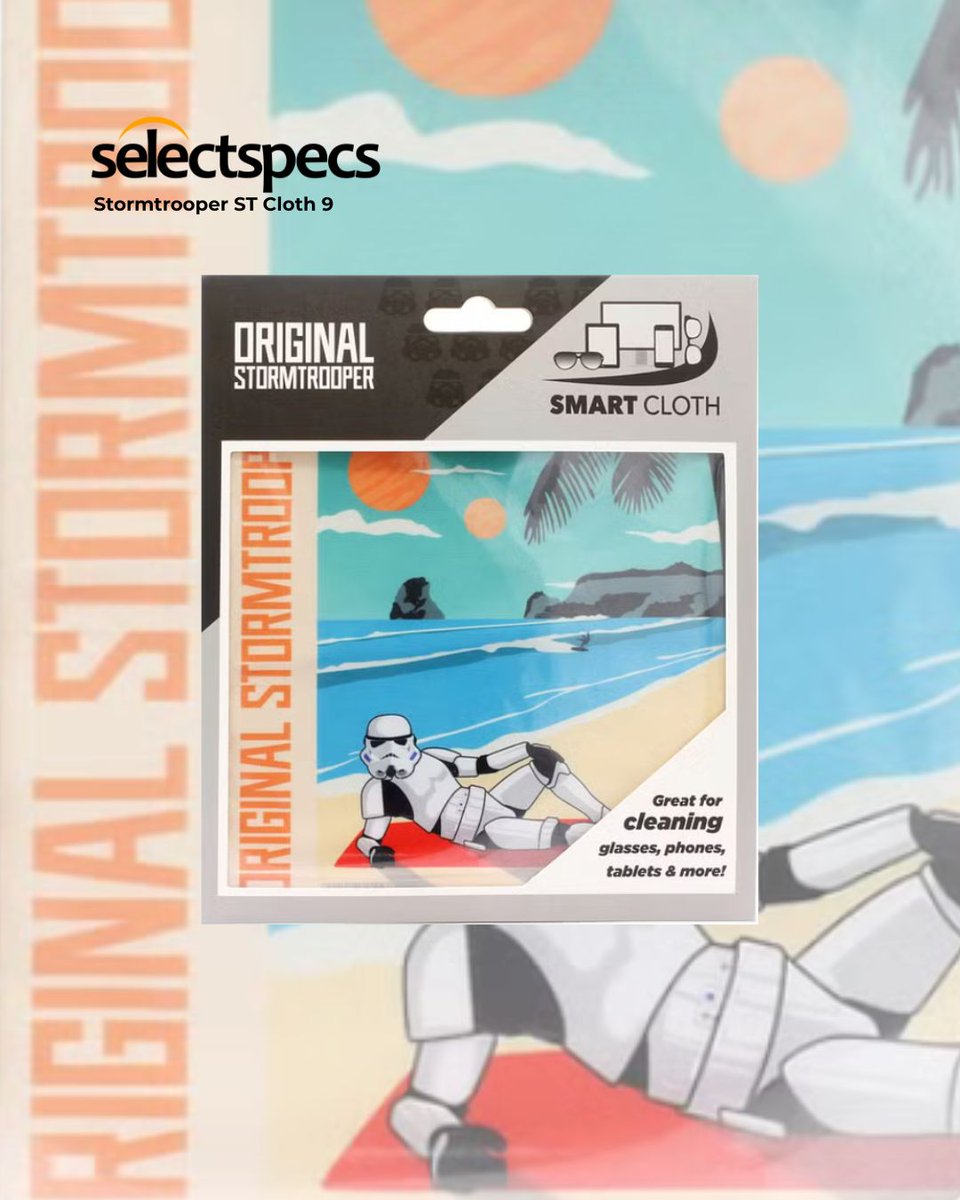 SelectSpecs's tweet photo. #maythe4th be with you 💫

Shop Star Wars at https://t.co/BnoeVXq2Ey

#starwars #starwarsday #glassescloth #shopnow https://t.co/AIgF0ipF2p