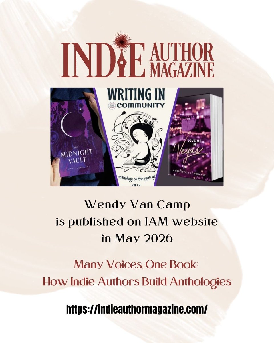 wvancamp's tweet image. I am proud to be featured as an essayist on Indie Author Magazine. 

indieauthormagazine.substack.com/p/many-voices-…

#IAM #indieauthormagazine  #indieauthors  #writingcommunity #selfpublishing #writer #writers  #anthologies #shortstories #lulu #londonwriterssociety #midnightvault #lovemeinlasvegas
