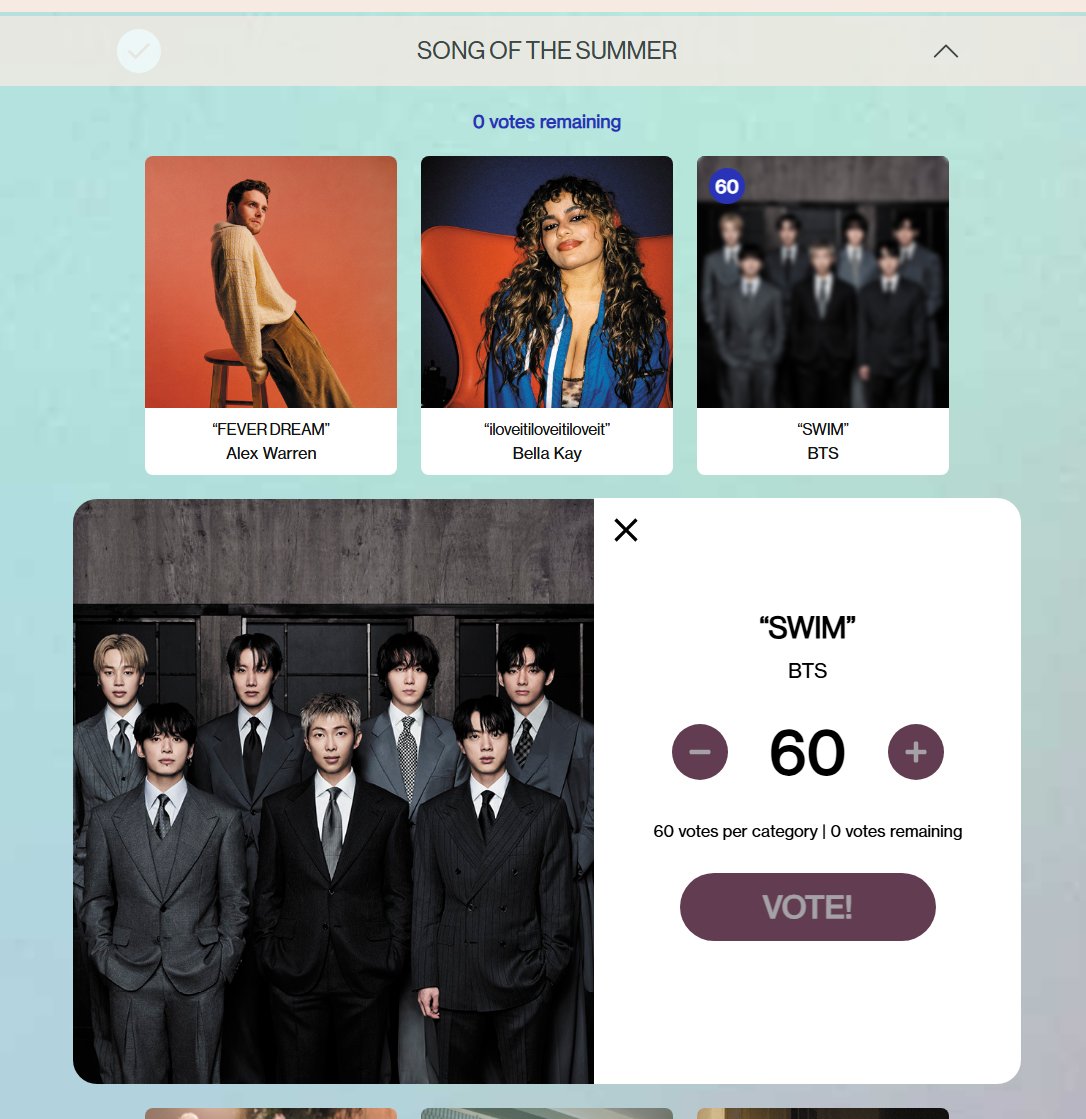 𝟭𝟯% ‎☆ SWIM #1 HOT 100🎉💜 tweet media