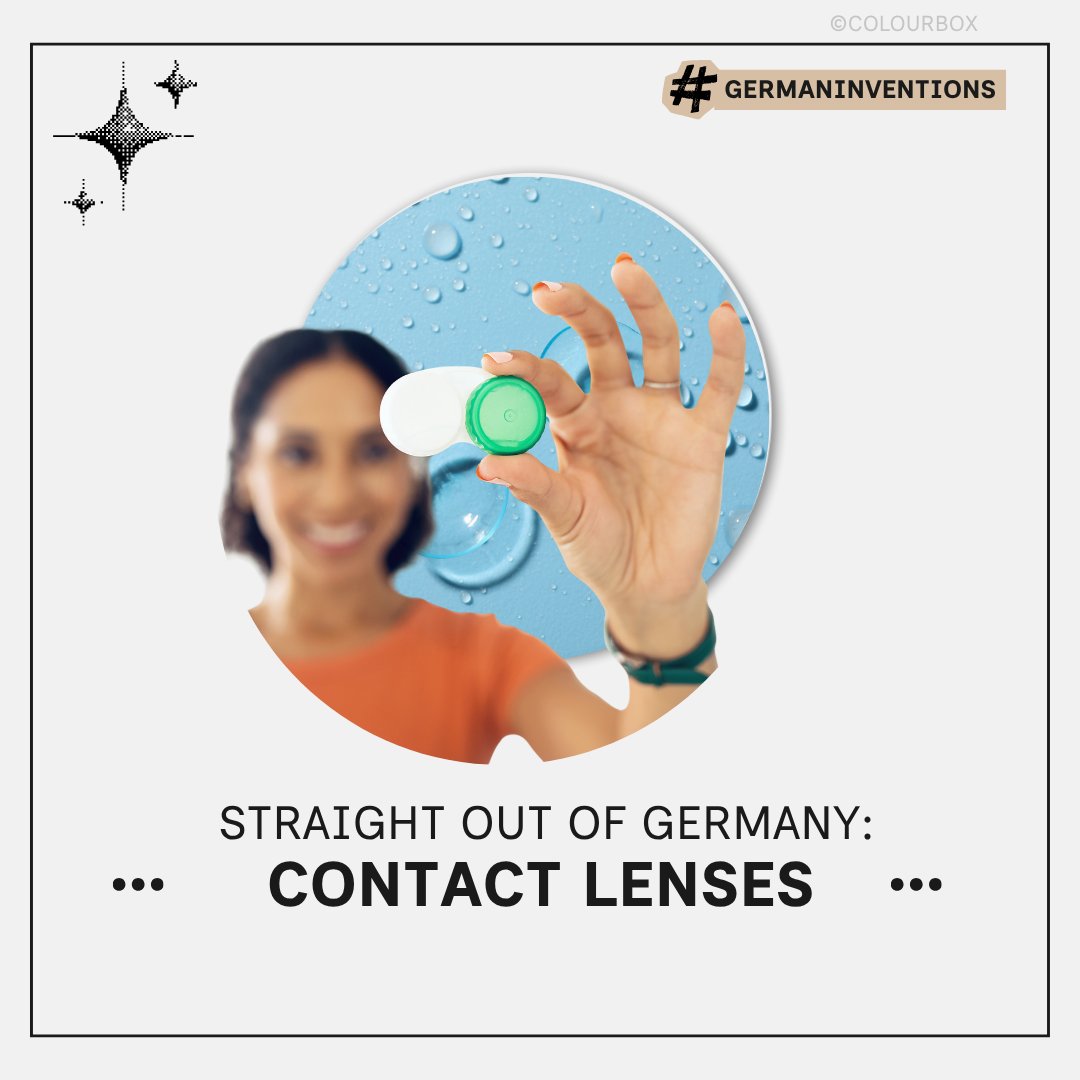 GermanyInAfrica's tweet image. #DYK? 🤔 Leonardo da Vinci sketched the first concept for contact lenses back in 1508. His drawings showed that vision can be altered when the cornea contacts water directly 👁️. In 1888 🇩🇪 scientist Dr Adolf Fick created the first actual contact lenses — made of blown glass! 🤯