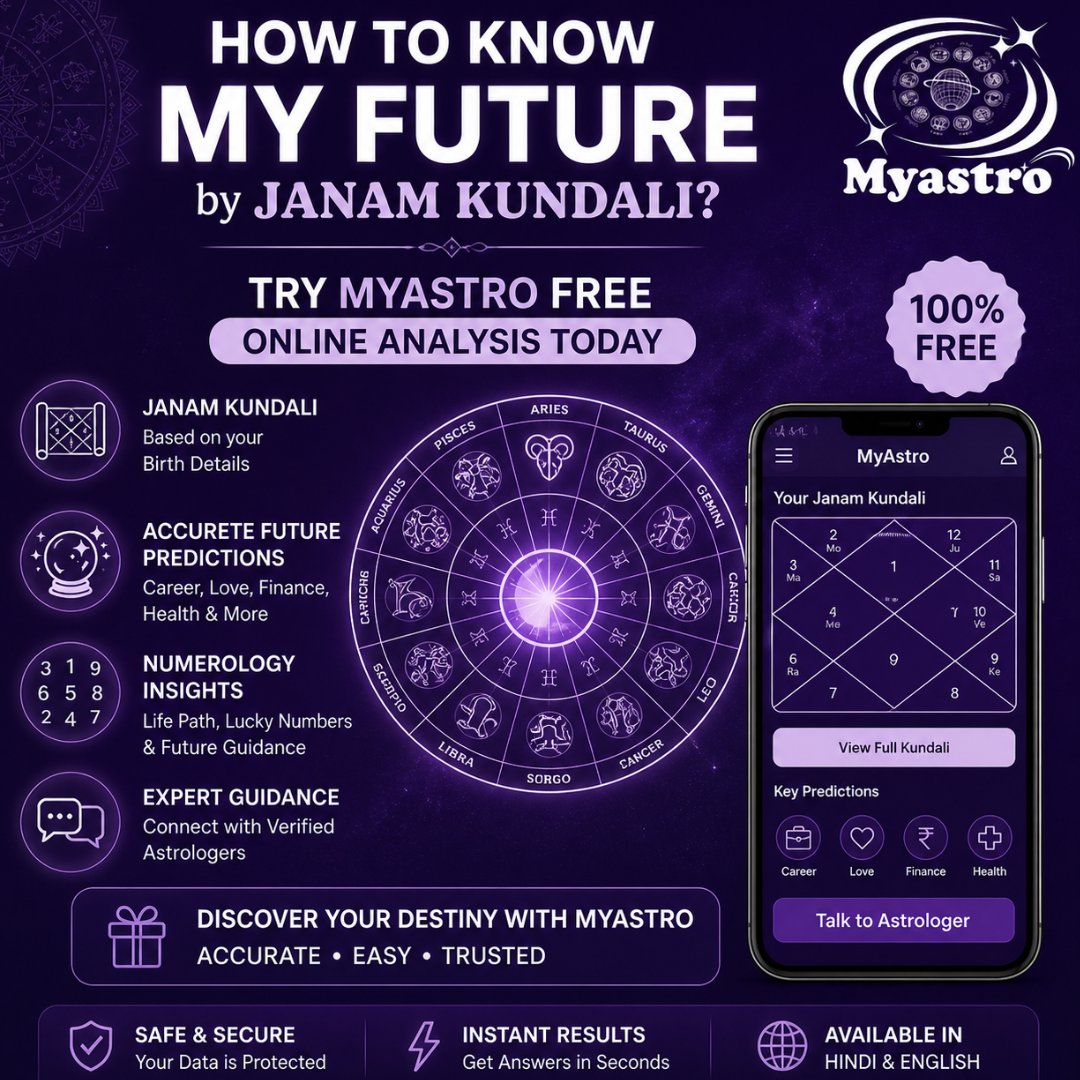 MyAstro24's tweet image. Get your Janam Kundali today and unlock powerful insights into your #career, #love &amp;amp; life path fast, #accurate, and easy to #understand.

Start now &amp;amp; take control of your destiny

#MyAstro #Kundali #FuturePrediction #AstrologyIndia #LifeInsights