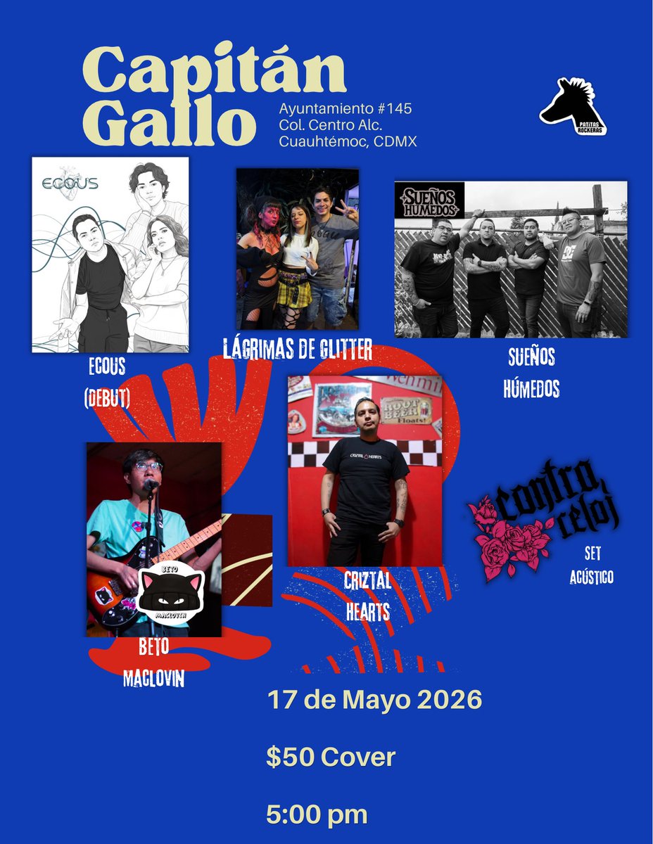 Es un gusto enorme y un honor para mí anunciarles este show que he estado planeando desde hace unos meses, pues es para celebrar el tercer aniversario de mi EP “Parque Viveros”, el cual el mes pasado cumplió tres años de haberse lanzado, quería celebrarlo con un show especial.
