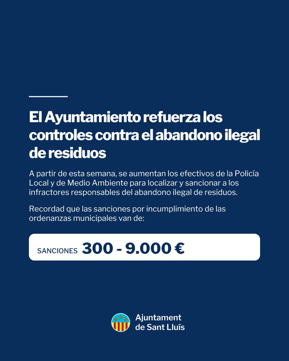 Ajuntament de Sant Lluís tweet media