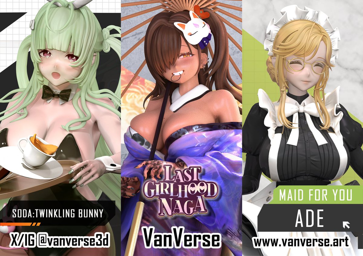 vanverse3d's tweet photo. @_VGen_ Halo~Im a freelancer 3D Artist, I specialize in character-focused work, including stylized models and resin garage kit sculpting~

My portfolio : https://t.co/ZjkcSbwQ2z

https://t.co/5iwQod7IWe https://t.co/LxFGNlGnPI