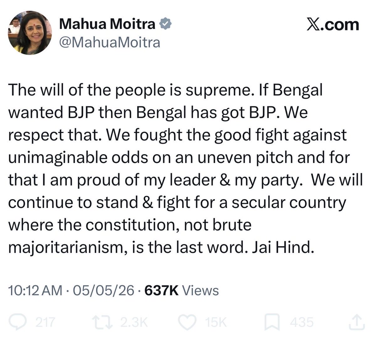 Shefali Vaidya. 🇮🇳 tweet media