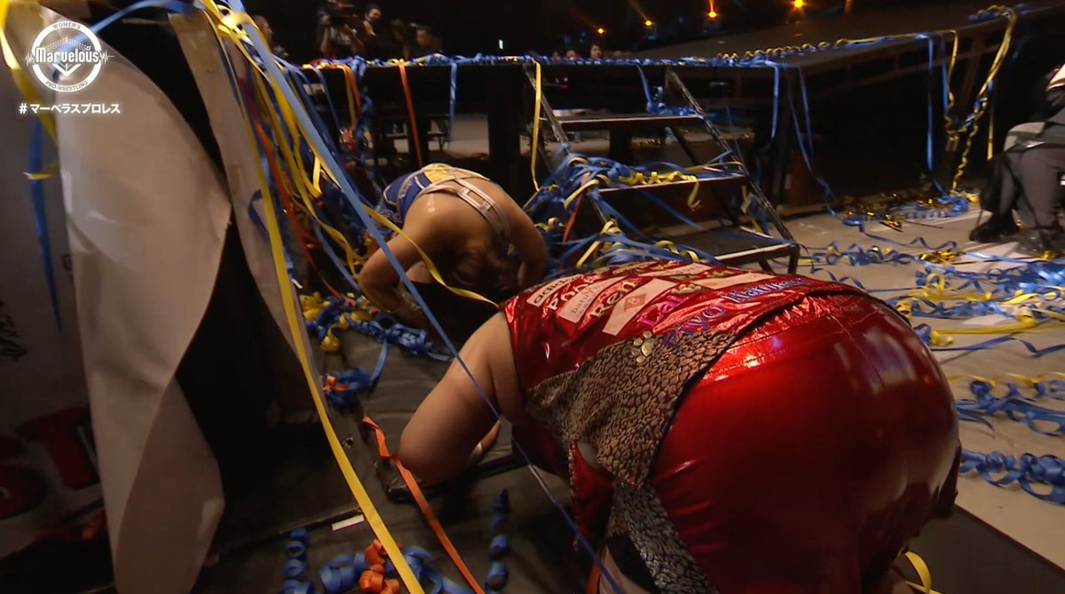 Thank you, Rin!

Best wishes in your life after pro wrestling -- being a mother and beyond.

#マーベラスプロレス