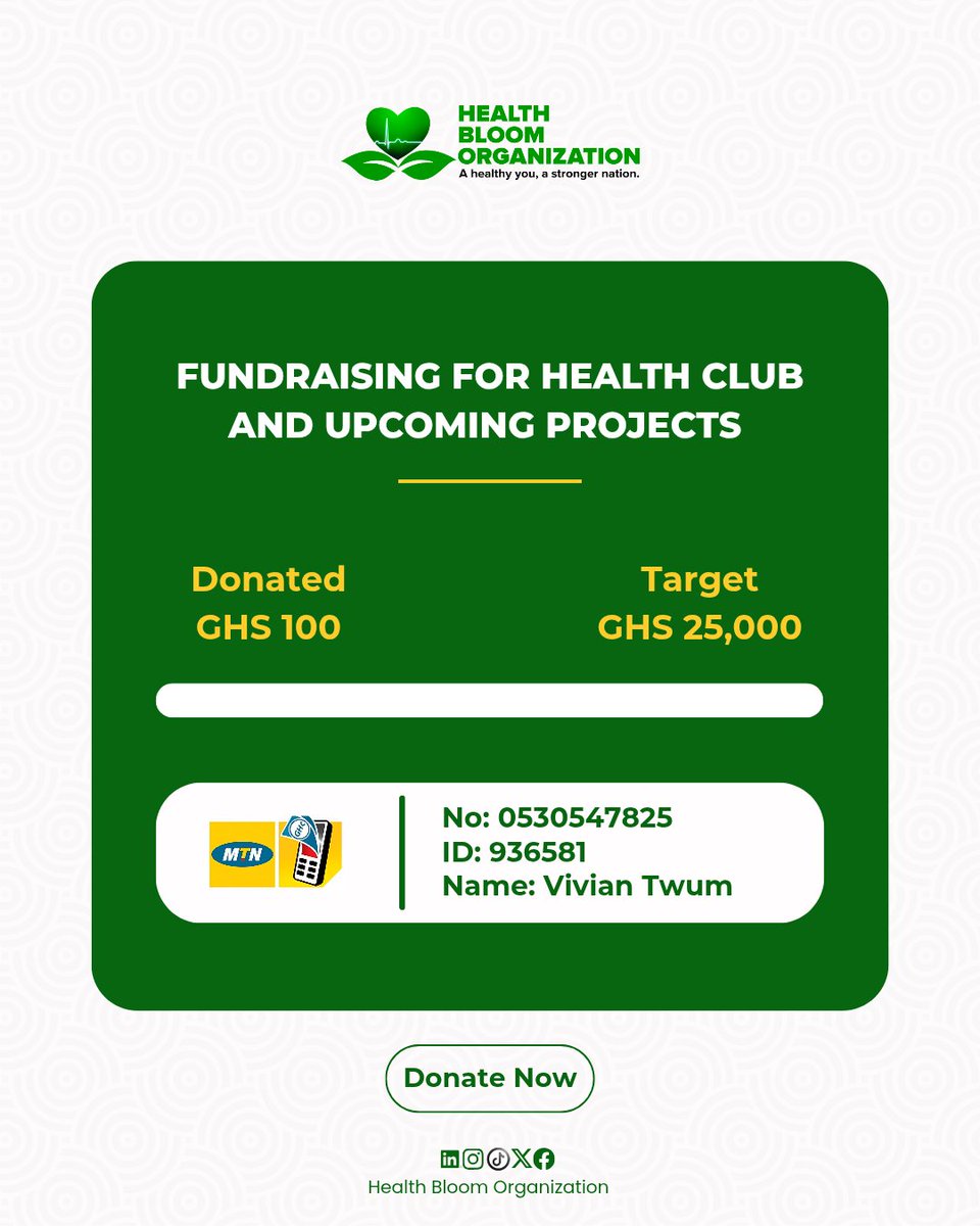 Health_Bloom212's tweet image. Swipe to see the "Lesson Sticky Notes" from our session on April 24th.

We are still raising GHS 25,000 to bring this level of impact to more schools across the region. Every contribution helps us turn these sticky notes into lifelong habits.  
#health #sdg3 #hbo