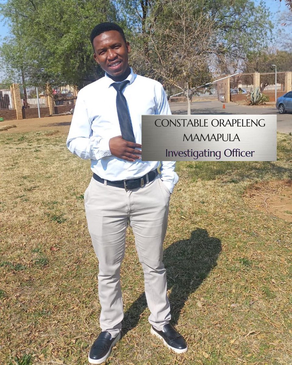 SAPoliceService's tweet photo. #sapsNC Meticulous investigation by D/Const Orapeleng Mamapula (in photo) of the Galeshewe #sapsFCS Unit secures 10 years' direct imprisonment for 36yr-old rapist. His name has also been entered into the National Register for Sexual Offenders. #EndGBVF #Sentening ME
https://t.co/tdgA37ndvW