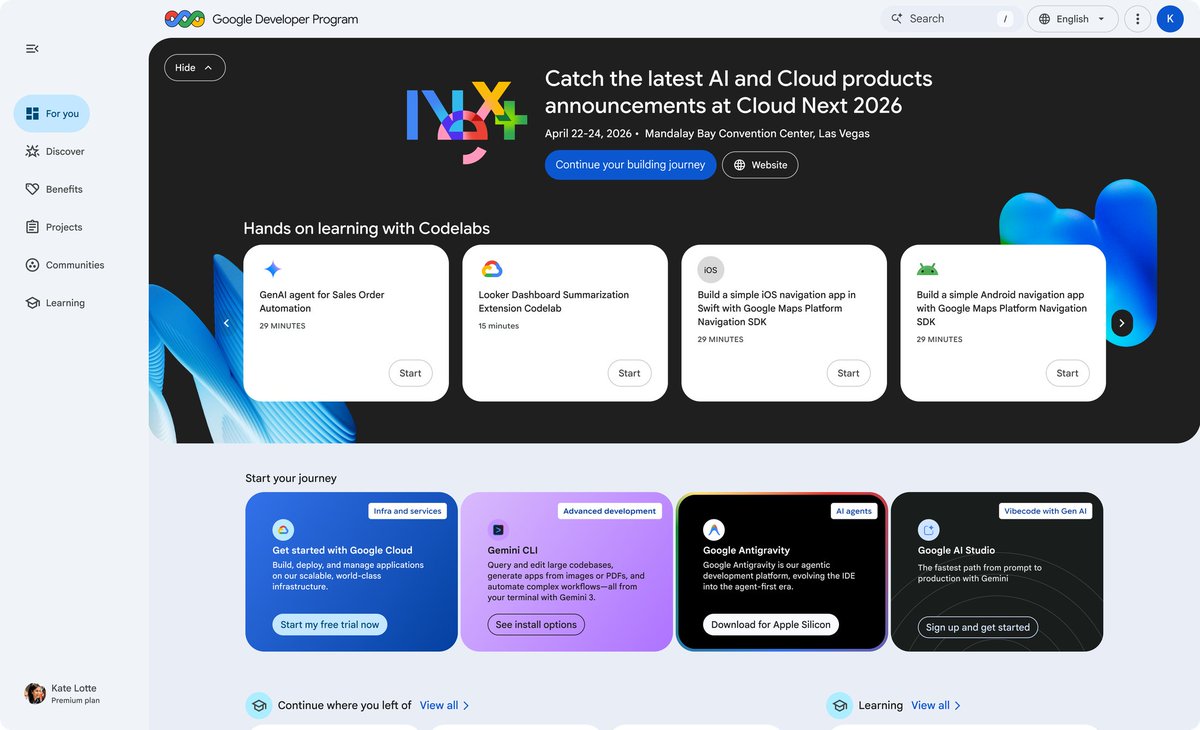 Google Cloud Tech tweet media