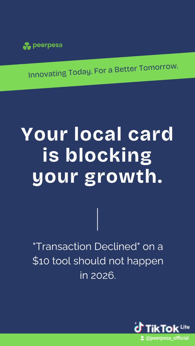 PeerPesa | Digital Finance for Africa tweet media