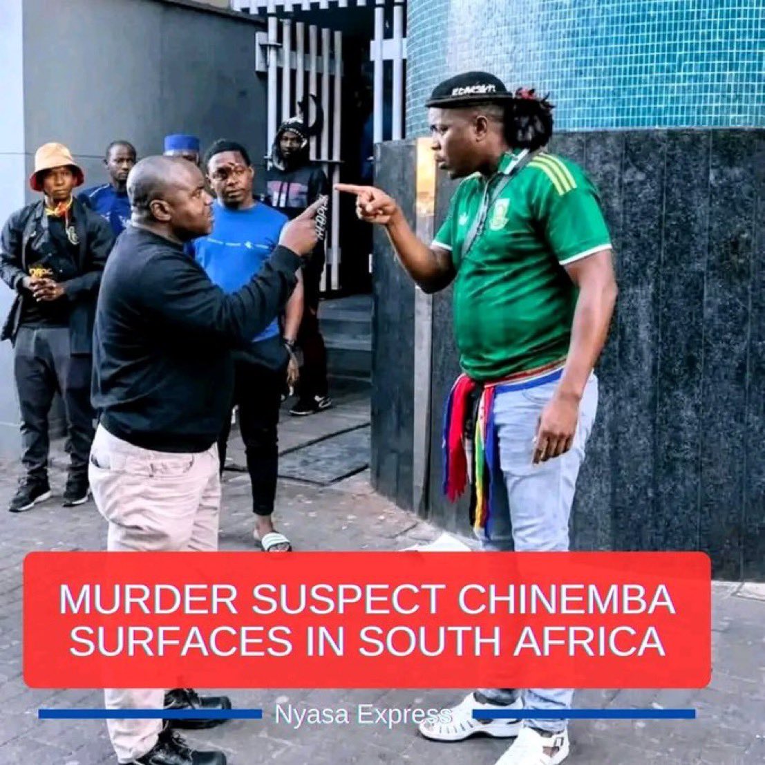 KhayelitshaE's tweet photo. If his a wanted fugitive for murder, is he not capable of buying criminals to commit murder? https://t.co/J1chXi8BXZ