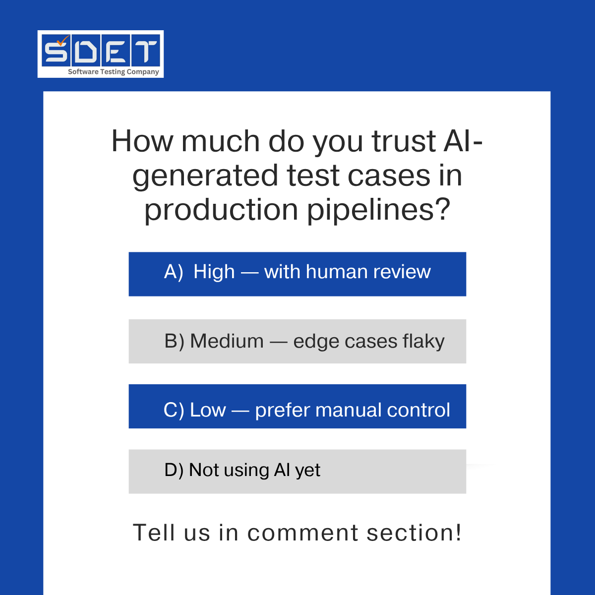 SDET TECH tweet media