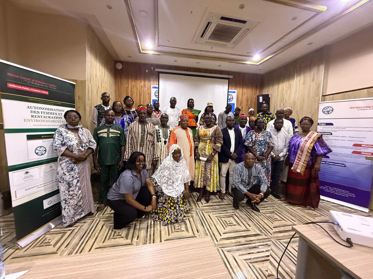 acrl_rfp's tweet photo. In the Sahel, conflict, governance failure, and environmental stress are one crisis. 

In Ouagadougou. Last week, @acrl_rfp brought state, faith, and community actors together to respond as one. 

This is African-led solutions in practice. #AfricanLedSolutions #AfricaDay2026 https://t.co/RIxjuSzep7