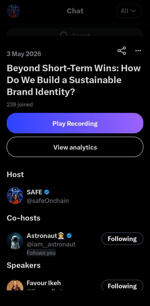 SAFE tweet media