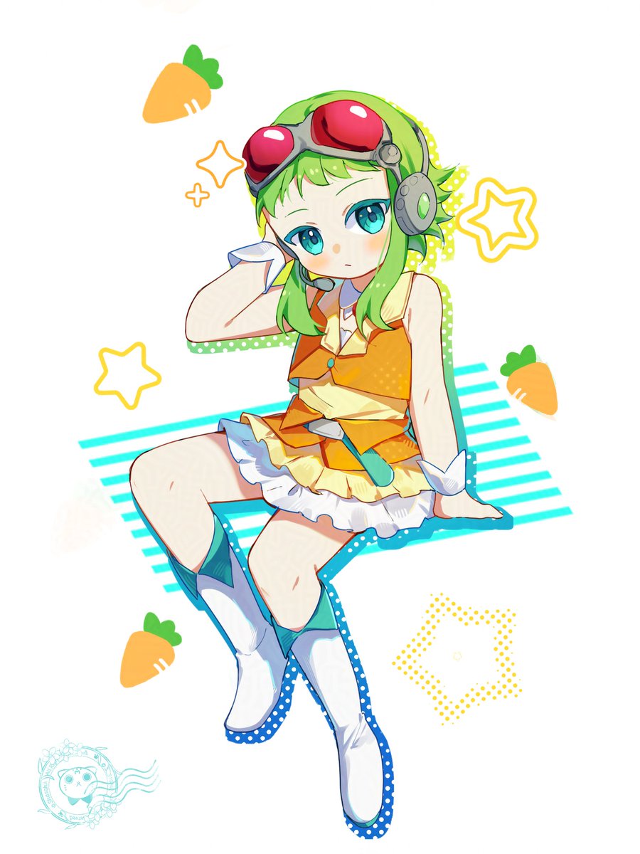 Shasakiii's tweet photo. She's so carrot I'm crying 

Baby GUMI 90 min practice 🥕 
#GUMI https://t.co/iT0bmBBgqQ