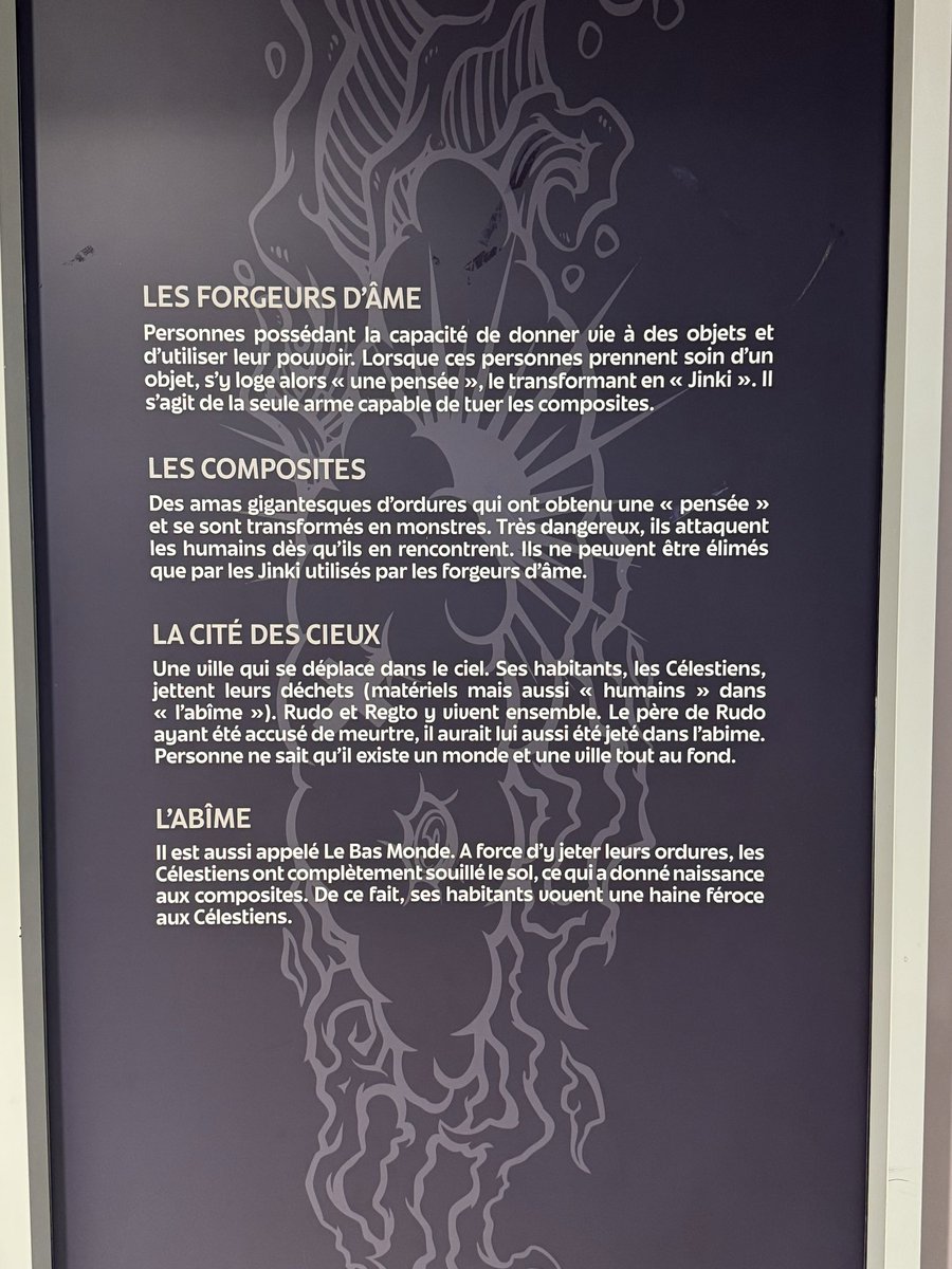 fumastermind's tweet photo. Mini expo de Gachiakuta de @KEI_URANA édité en France par @pikaedition à la Gare de Lyon 😀 très bonne surprise ! https://t.co/ClZ74HNIxK