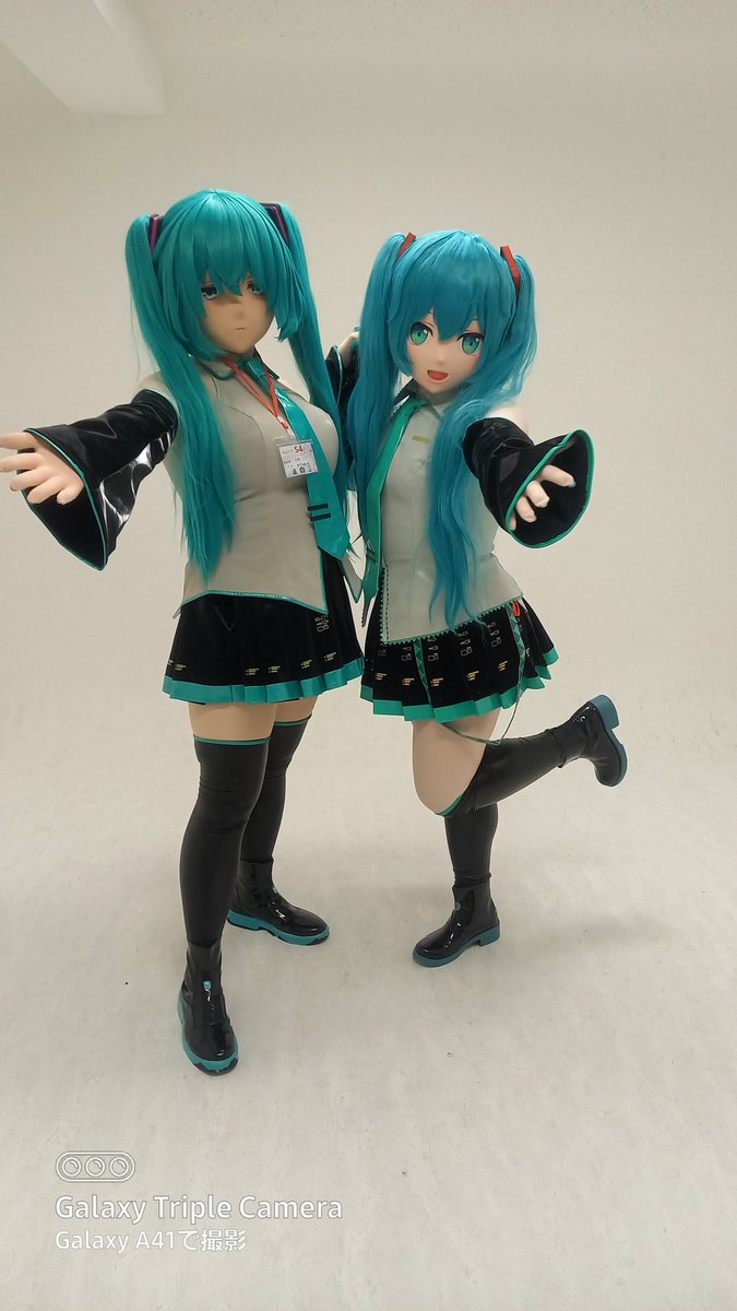 Wミクさん～💚🎤 @S20A1R11A @fuee_n #kig_DollS4