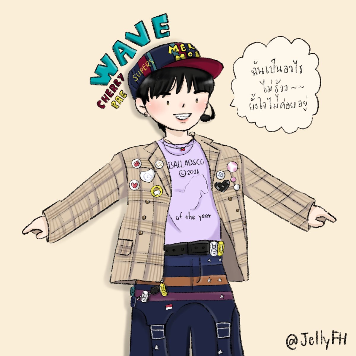 JELLY_FH's tweet photo. 🍒👀✨��

#fanart #waave5g 
#duangwithyouseries https://t.co/0mH7wfWauJ