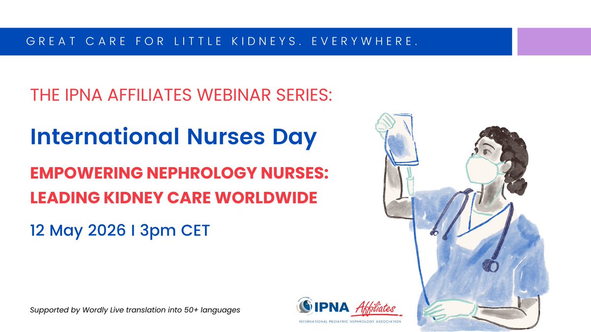 IPNA Ped Nephrology tweet media