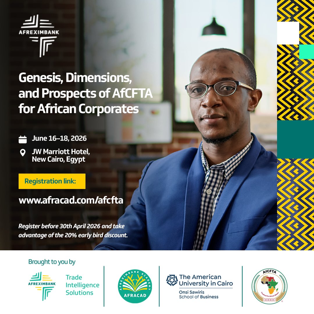 Afreximbank Trade Intelligence Solutions tweet media