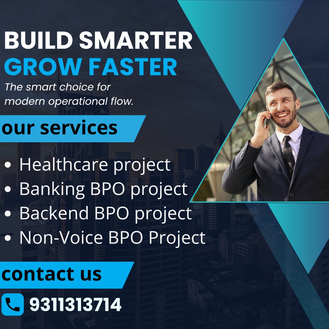 SJosheph48267's tweet image. 🤝 Real BPO services built on trust and performance

Boost your business with real BPO projects
Guaranteed payment security
Start with just 5 seats
Call: 9311313714
.
.
.

#BPO #Outsourcing #DataEntry #BusinessGrowth #ProjectExecution #BPOServices #BackOfficeSupport
