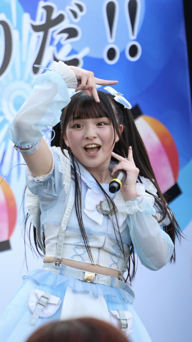 マジスペ最年少のMEIちゃん💕 でも 高身長で手足も長くステージ映え