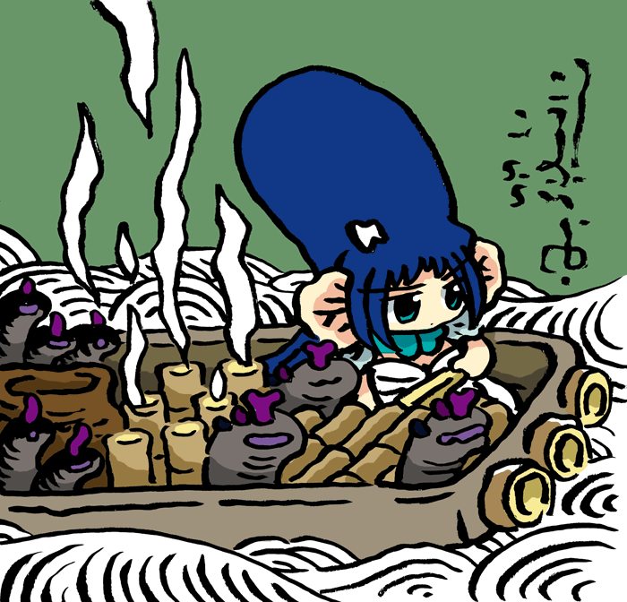 #毎日造物大女王さま あったかいお湯のすきな霏蛾たち 