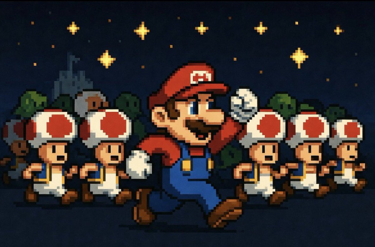 Pixel Mario Coin tweet media